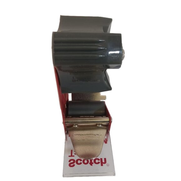 Scotch 3MTape Dispenser Gun Red Handheld 2 Inch Tape Roll Heavy Duty Foam Grip - Picture 4 of 7